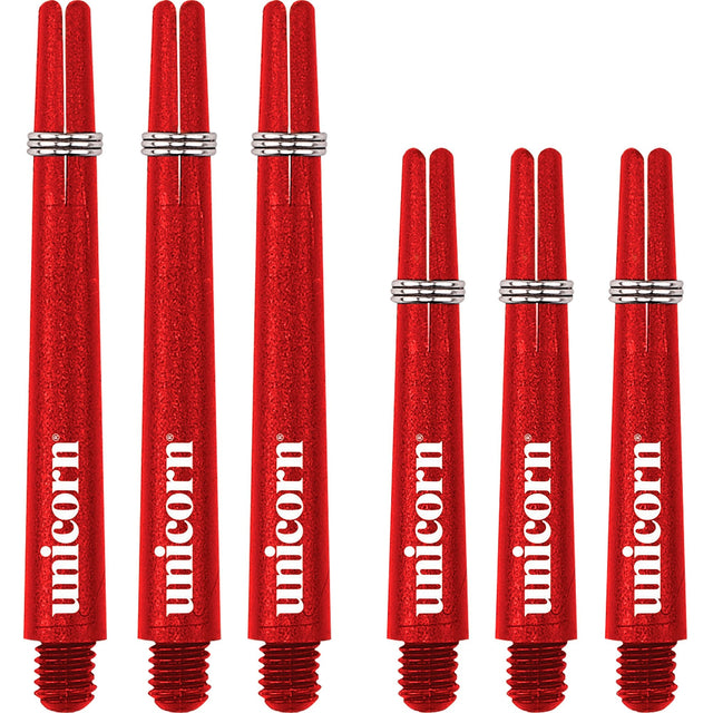 Unicorn Gripper 3 Dart Shafts - Nylon Stems - Red