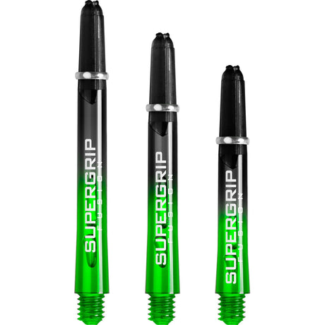 Harrows Supergrip Fusion X Shafts - Dart Stems - Green