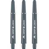 Mission GripLock Shafts - Dart Stems - Grey Medium