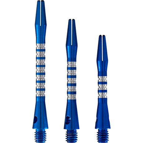 Shot Pyramid Dart Shafts - Aluminium Anodised - Blue