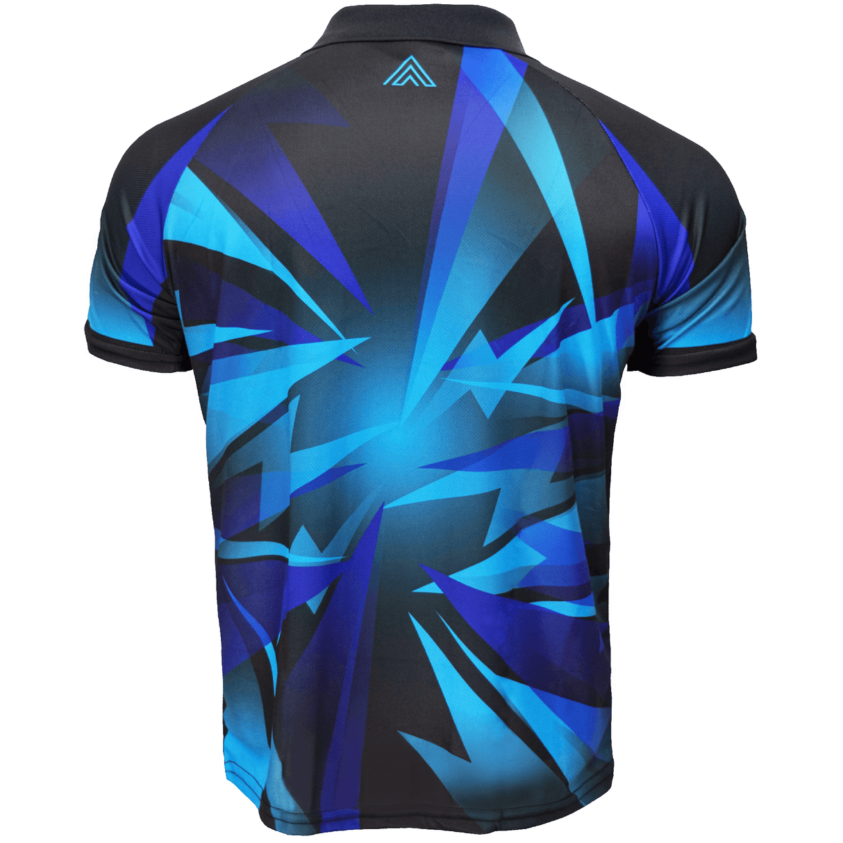 Arraz Shard Dart Shirt - With Pocket - Black & Blue - Blue