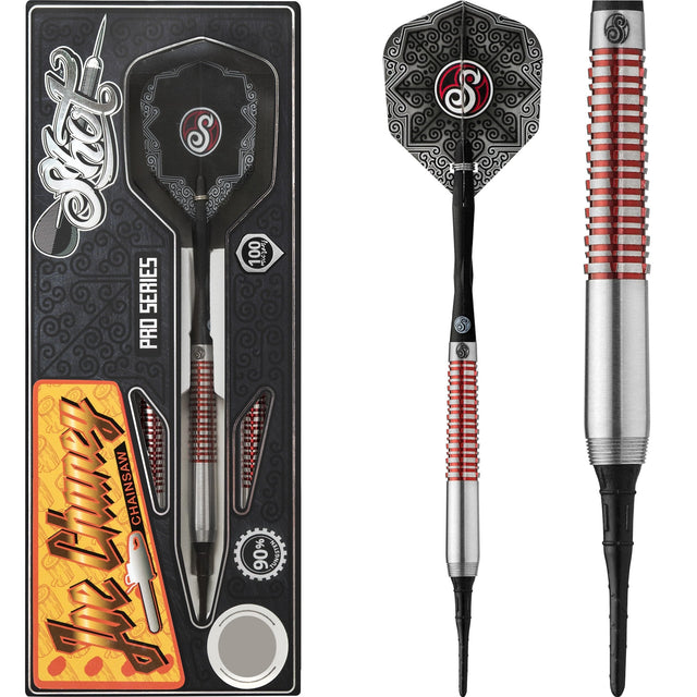 Shot Pro Series Darts - Soft Tip - Joe Chaney 18g