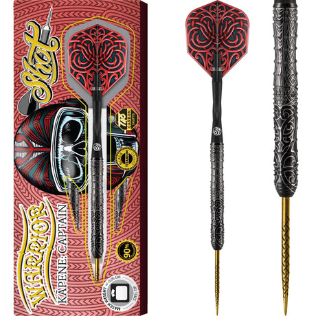 Shot Warrior Darts - Steel Tip - Kapene Captain