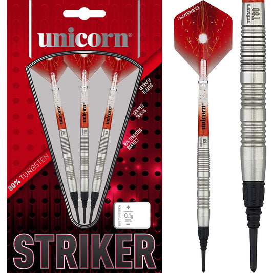 Unicorn T80 Darts - Core XL - Soft Tip - S3 - Striker 21g