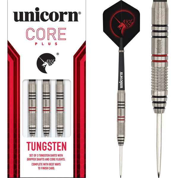 Afsky Akvarium Credential Unicorn Core Plus Tungsten Darts - Steel Tip - Front Grip