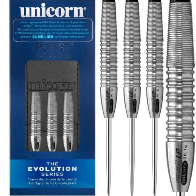 Unicorn Evolution Darts - Steel Tip - Phase 5 Purist LP - 26g