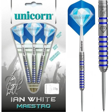 Ian White Darts - Unicorn Steel Tip - Diamond - Maestro