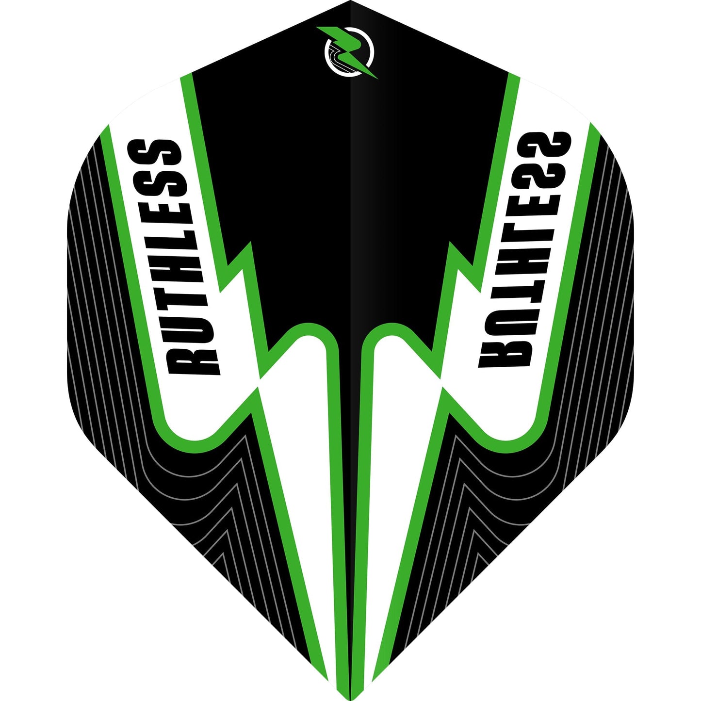 Ruthless - Power Surge - Dart Flights - No2 - Std Green Black
