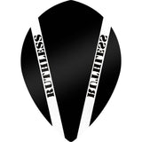 Ruthless - V100 Pro - Dart Flights - 100 Micron - Pear Black