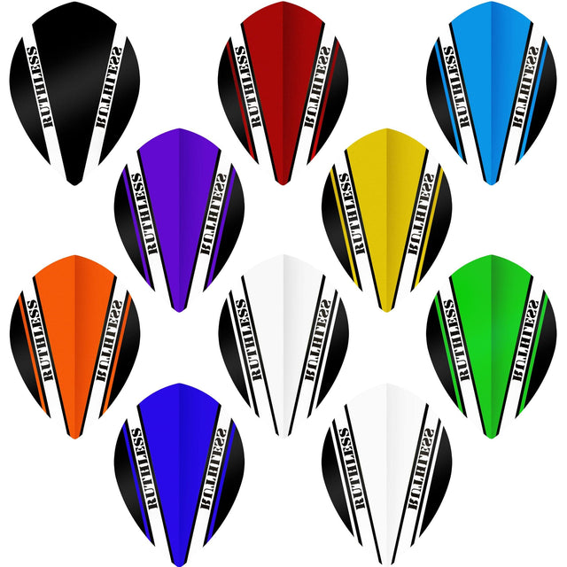 Ruthless - V100 Pro - Dart Flights - 100 Micron - Pear