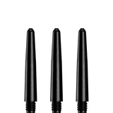 Designa Nylon Shafts - Durable Dart Stems - Black Short
