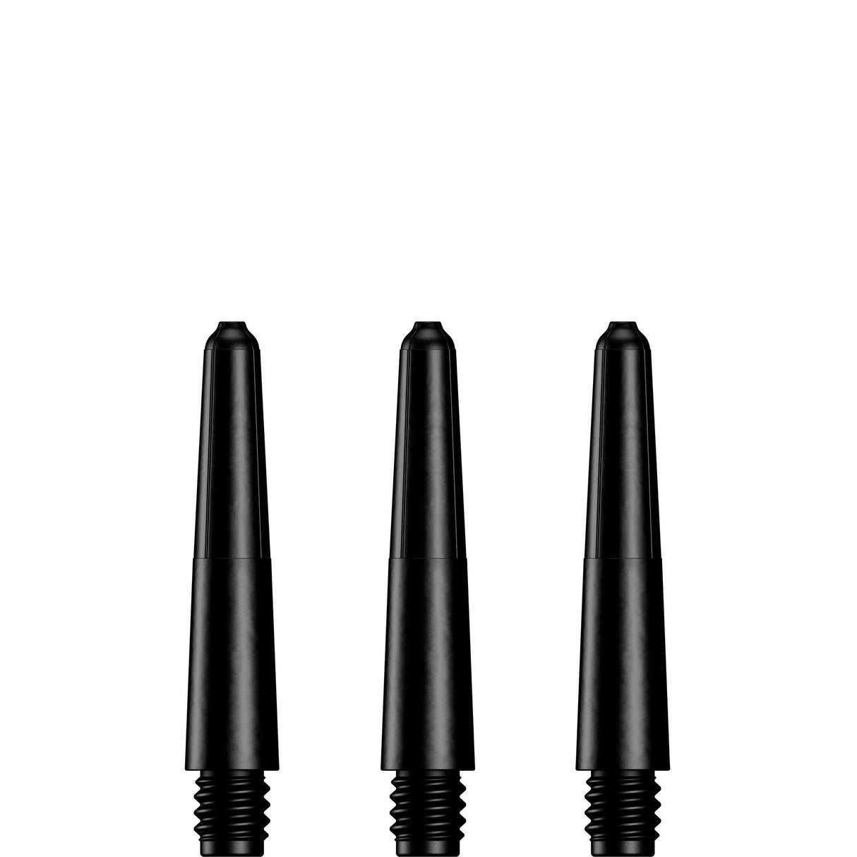 Designa Nylon Shafts - Durable Dart Stems - Black Extra Short