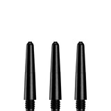 Designa Nylon Shafts - Durable Dart Stems - Black Extra Short