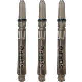 Harrows Supergrip Spin Stems - Dart Shafts - Smokey Medium