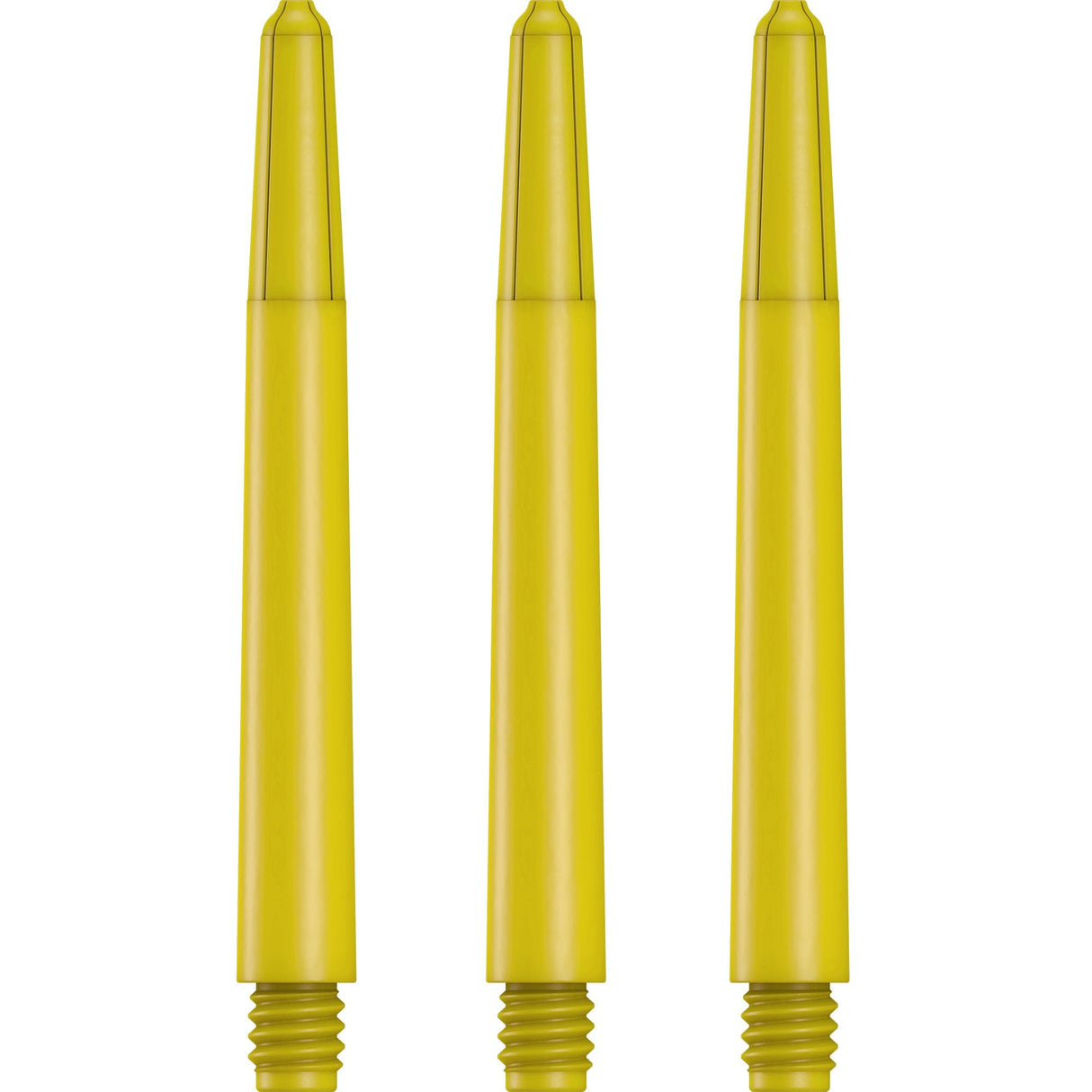 Designa Nylon Shafts - Durable Dart Stems - Yellow Medium