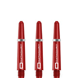 Datadart Signature Nylon Shafts - Stems with Springs - Red Short