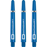 Datadart Signature Nylon Shafts - Stems with Springs - Blue Medium