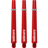 Unicorn Gripper 3 Dart Shafts - Nylon Stems - Red Medium