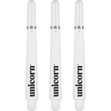 Unicorn Gripper 4 Dart Shafts - White Long