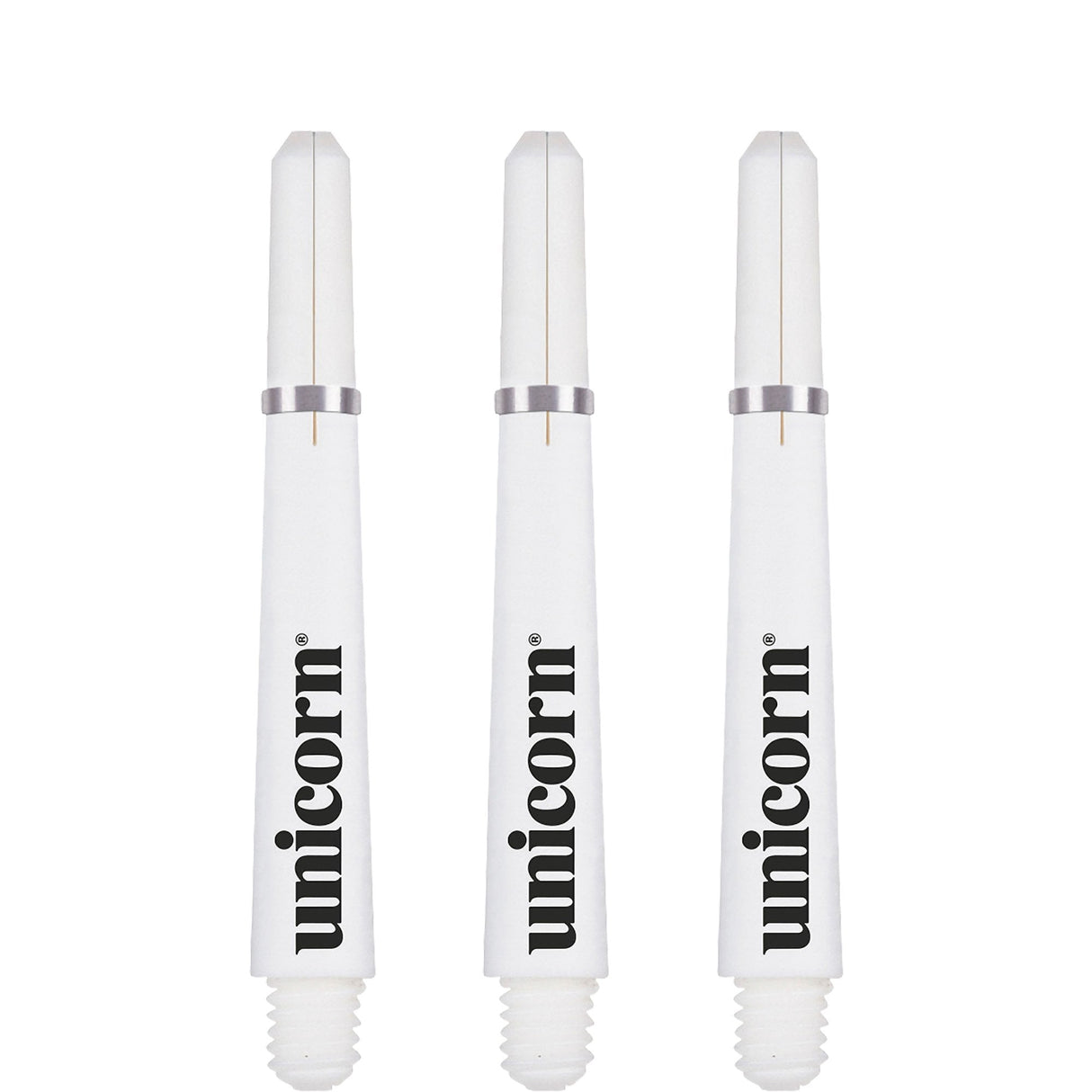 Unicorn Gripper 4 Dart Shafts - White Medium