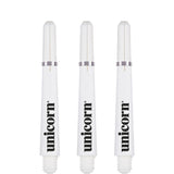 Unicorn Gripper 4 Dart Shafts - White Medium