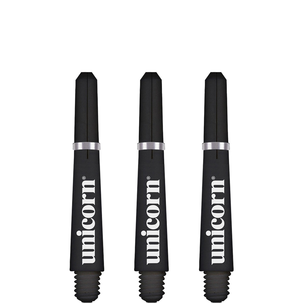 Unicorn Gripper 4 Dart Shafts - Black Short