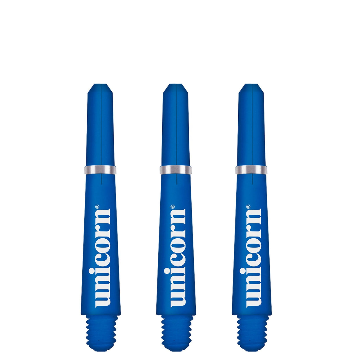 Unicorn Gripper 4 Dart Shafts - Blue Short