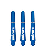 Unicorn Gripper 4 Dart Shafts - Blue Short