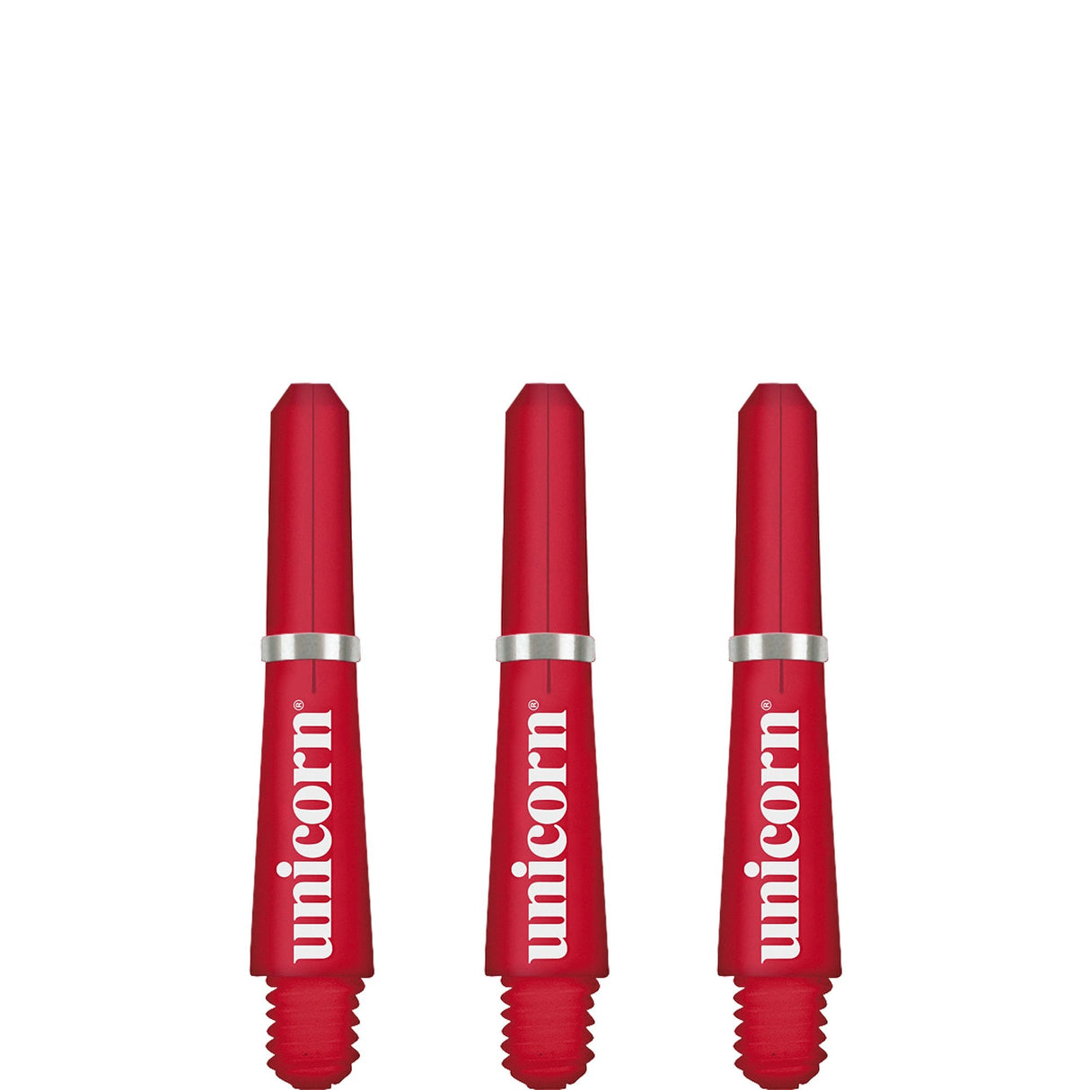 Unicorn Gripper 4 Dart Shafts - Red Ultra Short