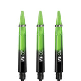 One80 Vice Gradient Shafts - Black - Neon Green Tweenie