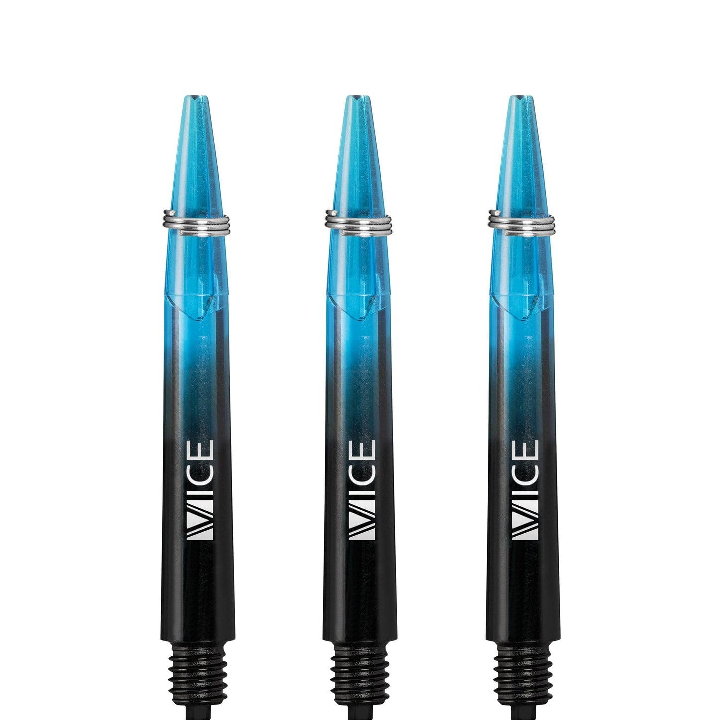 One80 Vice Gradient Shafts - Black - Sky Blue Tweenie
