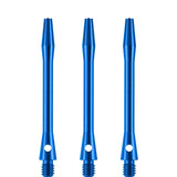 Designa Aluminium Shafts - Metal Dart Stems - Blue Medium