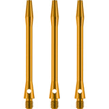 Designa Aluminium Shafts - Metal Dart Stems - Gold Long