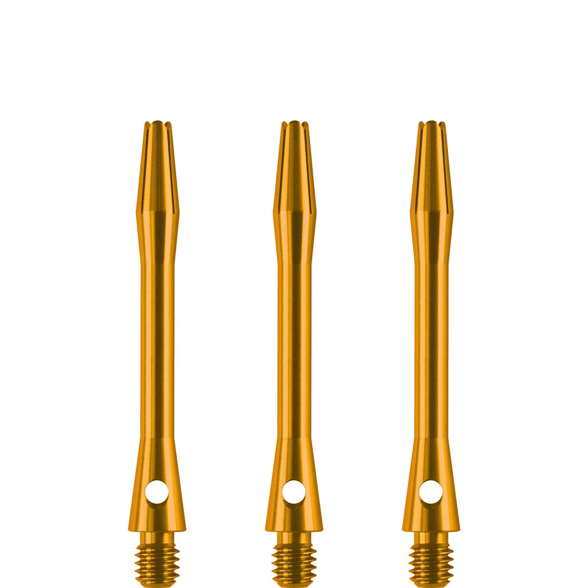 Designa Aluminium Shafts - Metal Dart Stems - Gold Tweenie