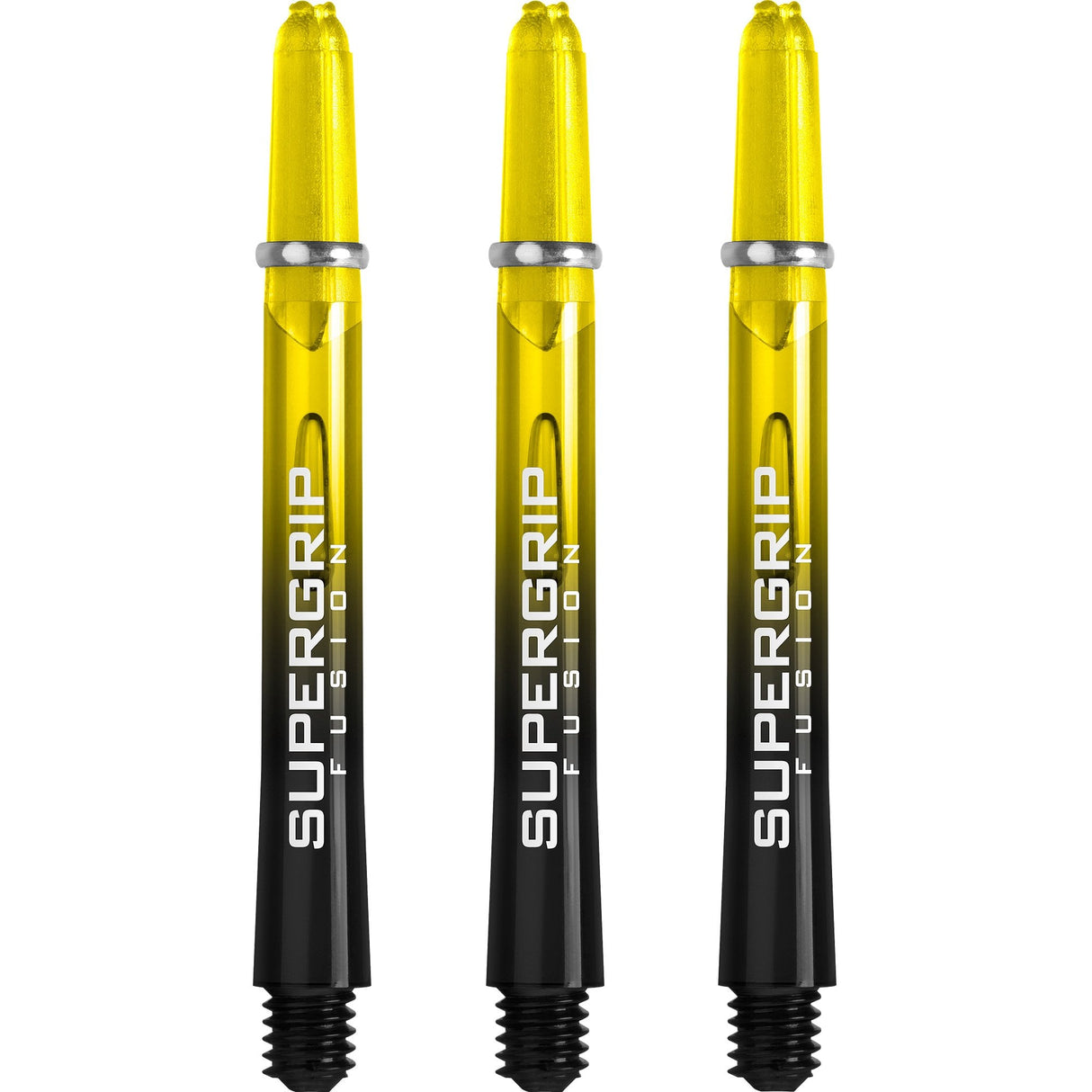 Harrows Supergrip Fusion Shafts - Dart Stems - Yellow Medium