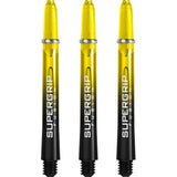 Harrows Supergrip Fusion Shafts - Dart Stems - Yellow Medium