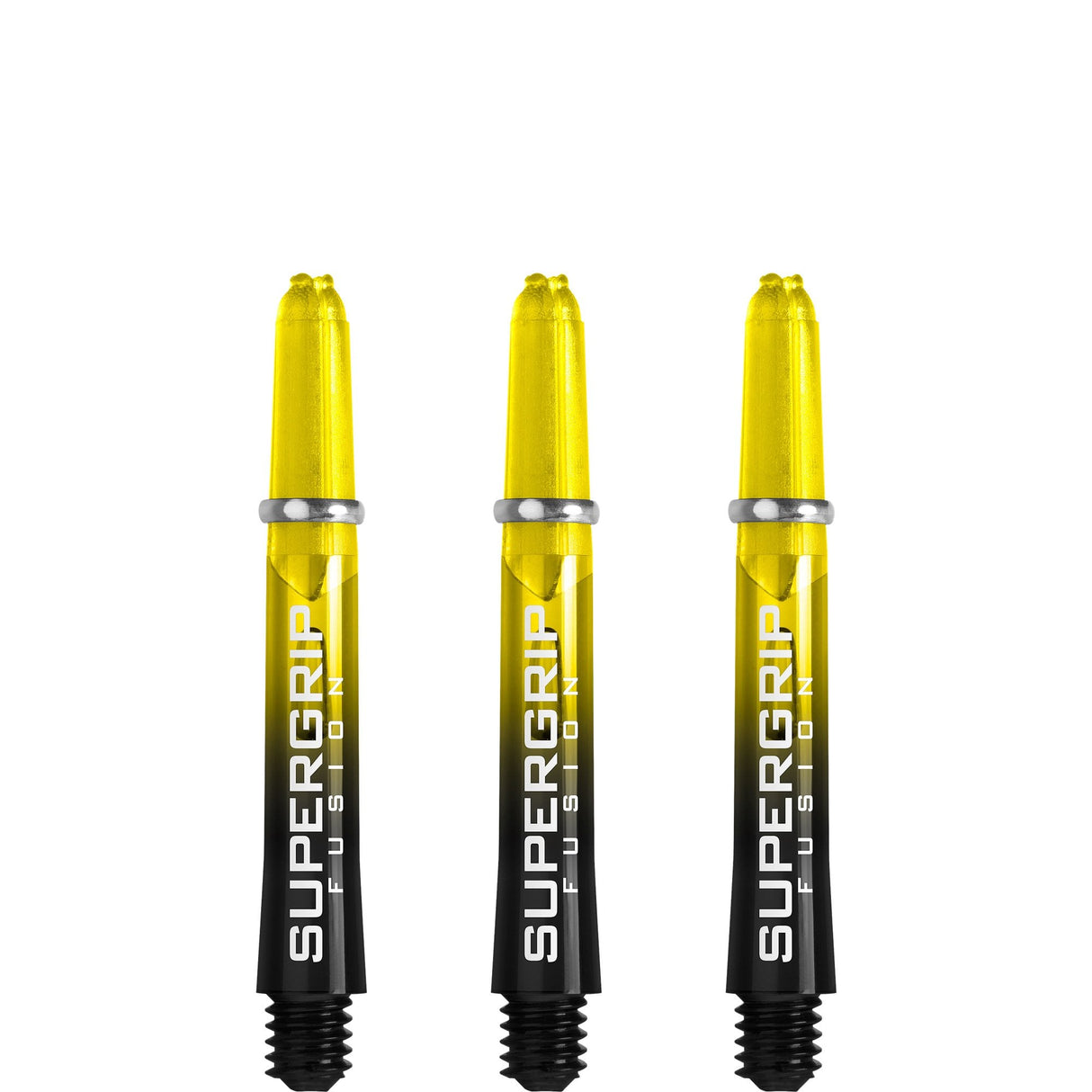 Harrows Supergrip Fusion Shafts - Dart Stems - Yellow Short