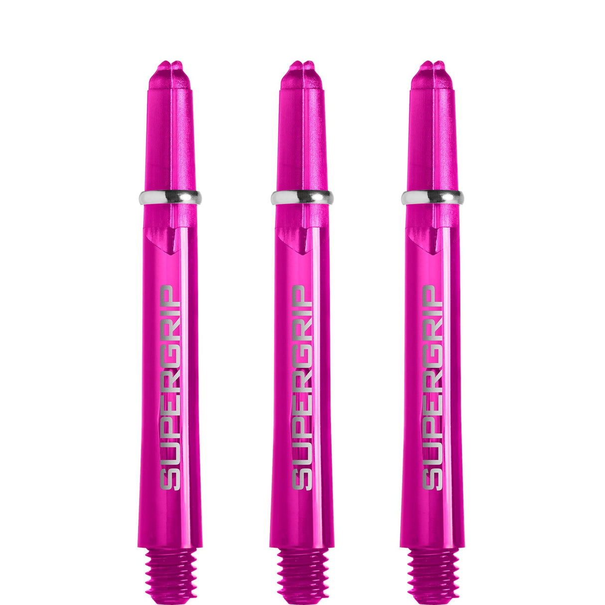Harrows Supergrip Shafts - Dart Stems - Dark Pink Tweenie