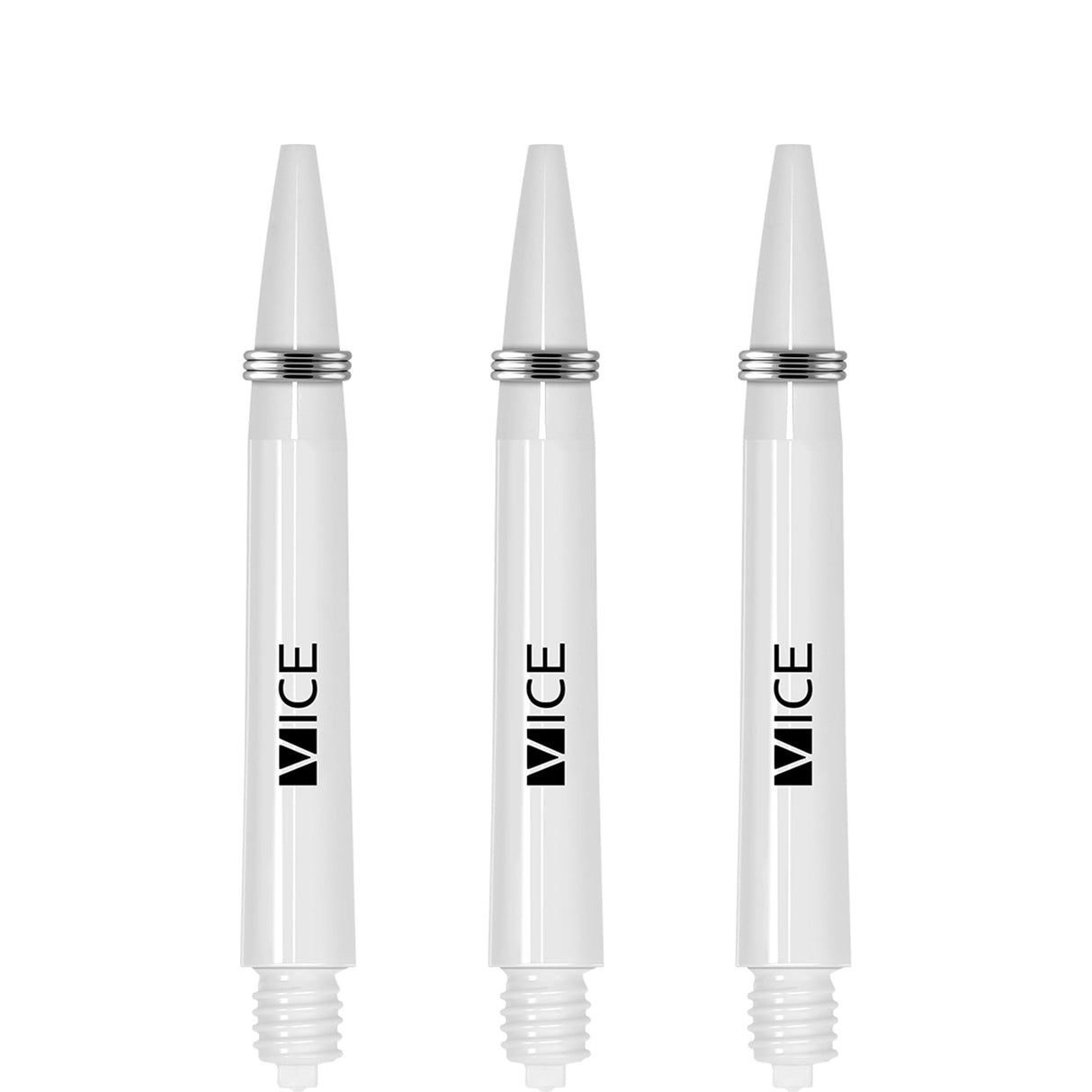 One80 Vice Shafts - Stems with Springs - White Tweenie