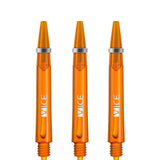 One80 Vice Shafts - Stems with Springs - Orange Tweenie