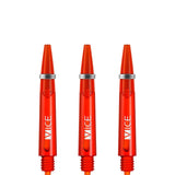 One80 Vice Shafts - Stems with Springs - Red Short