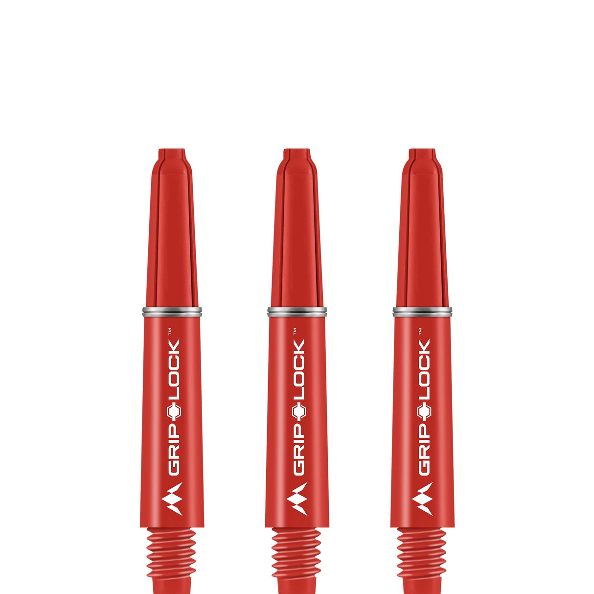 Mission GripLock Shafts - Dart Stems - Red