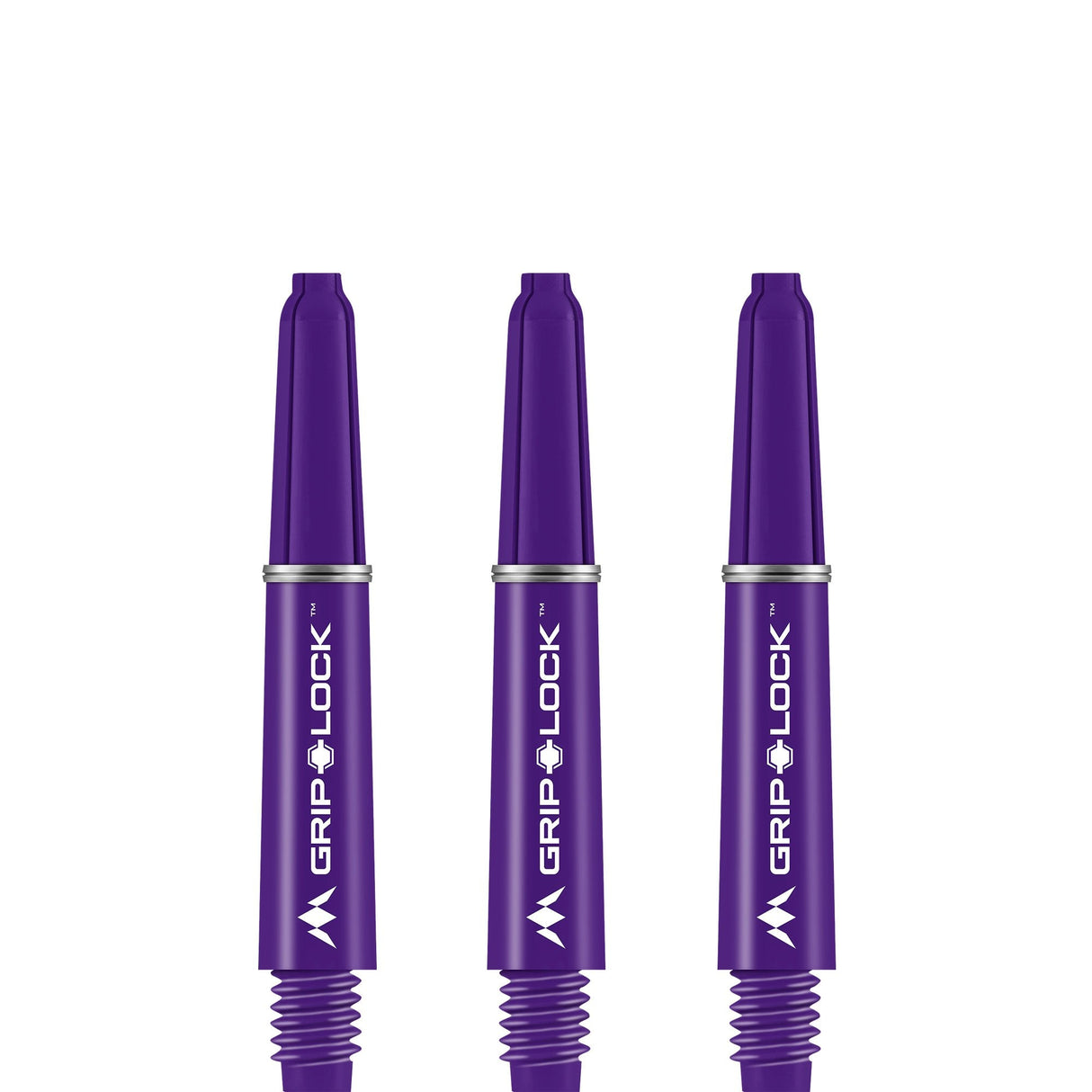Mission GripLock Shafts - Dart Stems - Purple