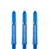 Darts Corner Polycarbonate Shafts - Dart Stems - Blue Short