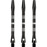 Designa Multiline Aluminium Shafts - Regrooved - Black Long