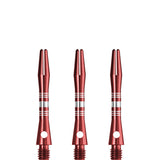 Designa Multiline Aluminium Shafts - Regrooved - Red Short
