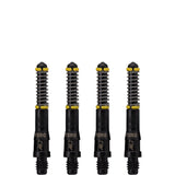 Cuesoul - Dart Shafts - Tero Flight System - AK7 - Standard - Set of 4 - Black Cuesoul 32mm