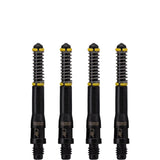 Cuesoul - Dart Shafts - Tero Flight System - AK7 - Standard - Set of 4 - Black Cuesoul 37mm