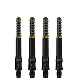 Cuesoul - Dart Shafts - Tero Flight System - AK7 - Standard - Set of 4 - Black Cuesoul 40mm
