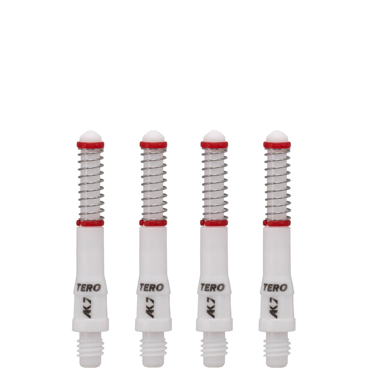 Cuesoul - Dart Shafts - Tero Flight System - AK7 - Standard - Set of 4 - White Cuesoul 32mm